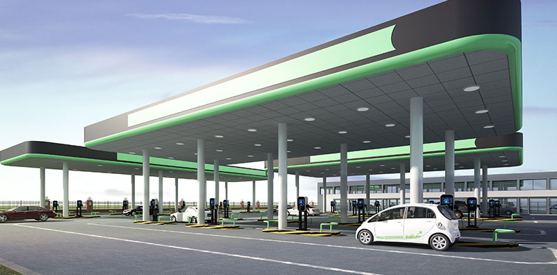 汽车、电瓶车充电站